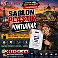 Tempat Sablon Plastik Pontianak TERMURAH! Bisa NEGO kak!