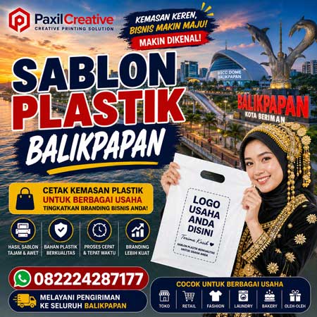 Sablon Plastik Balikpapan Cetak Identitas Brand Anda Untuk Promosi Murah