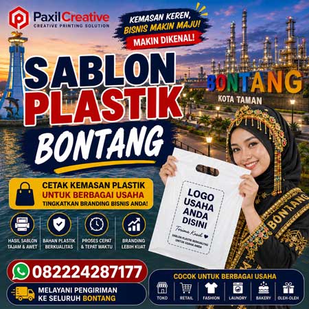 Sablon Plastik di Bontang: Solusi Kemasan Premium untuk Brand Anda