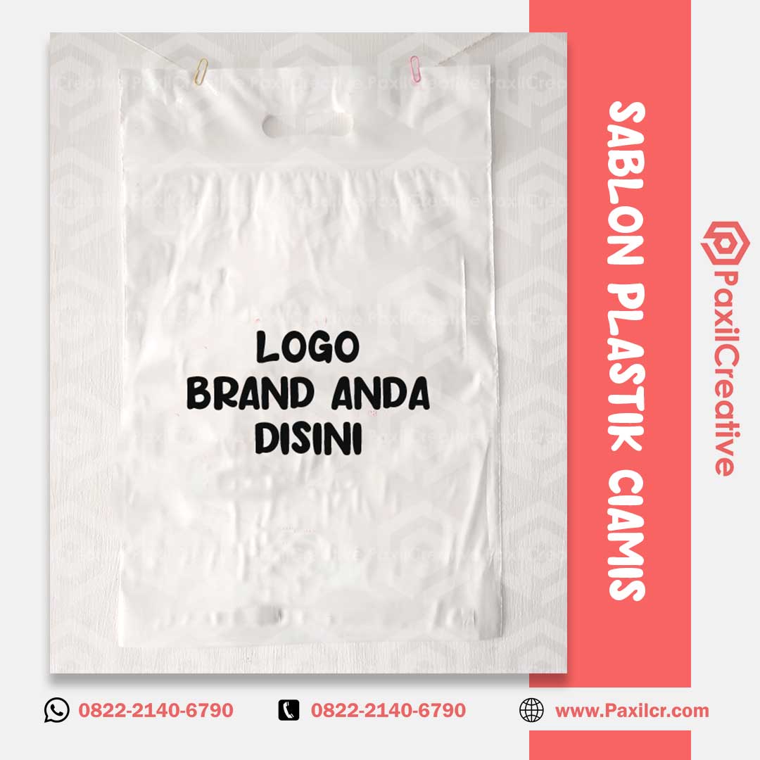 Jasa Sablon Plastik di Ciamis yang Bagus, Cepat, dan Murah