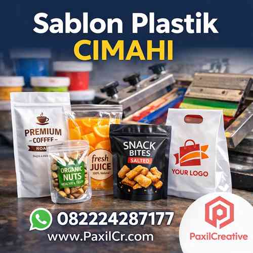 Sablon Plastik Profesional di Cimahi untuk Kemasan yang Lebih Menjual