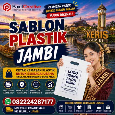 Solusi Sablon Plastik Terbaik di Jambi  Kemasan Profesional yang Bicarakan Merek Anda