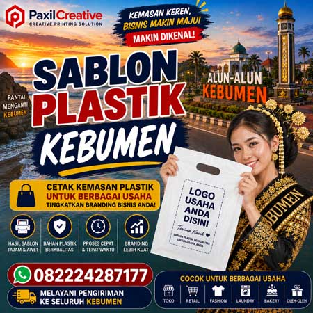Jasa Sablon Plastik Berkualitas di Kebumen untuk Meningkatkan Citra Bisnis Anda