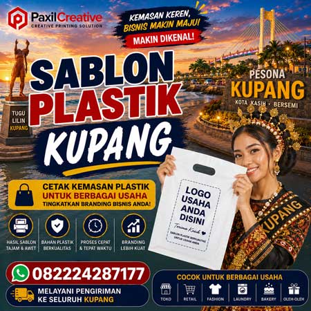 Sablon Plastik Custom Berkualitas di Kupang untuk Meningkatkan Citra Bisnis Anda