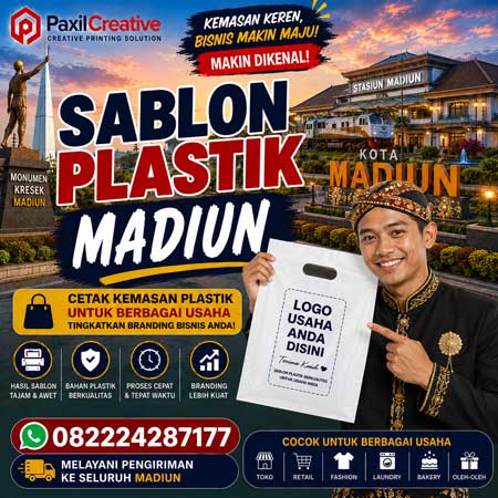Jasa Sablon Plastik Madiun Berkualitas untuk Meningkatkan Citra Brand Bisnis Anda