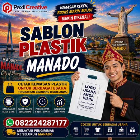 Sablon Plastik Manado Berkualitas untuk Meningkatkan Citra Brand dan Penjualan Produk Anda