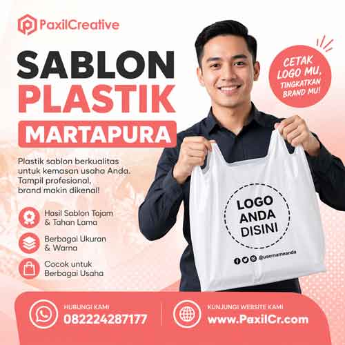 Jasa Sablon Plastik Berkualitas di Martapura untuk Kemasan Usaha Lebih Profesional