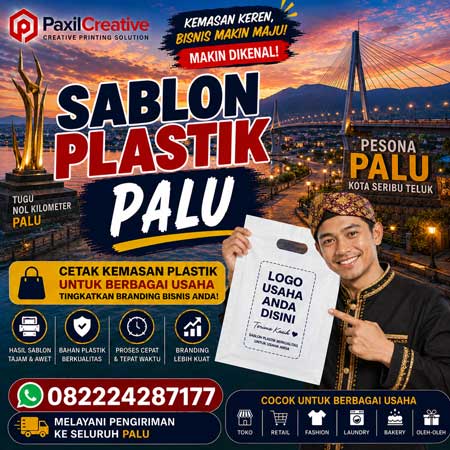 Jasa Sablon Plastik Palu untuk Kemasan Custom yang Memperkuat Identitas Bisnis