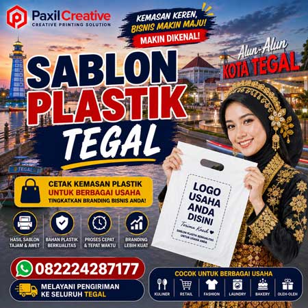 Sulit mencari Jasa Sablon Plastik di Tegal yang terpercaya? Paxil Creative Hadir untuk Anda